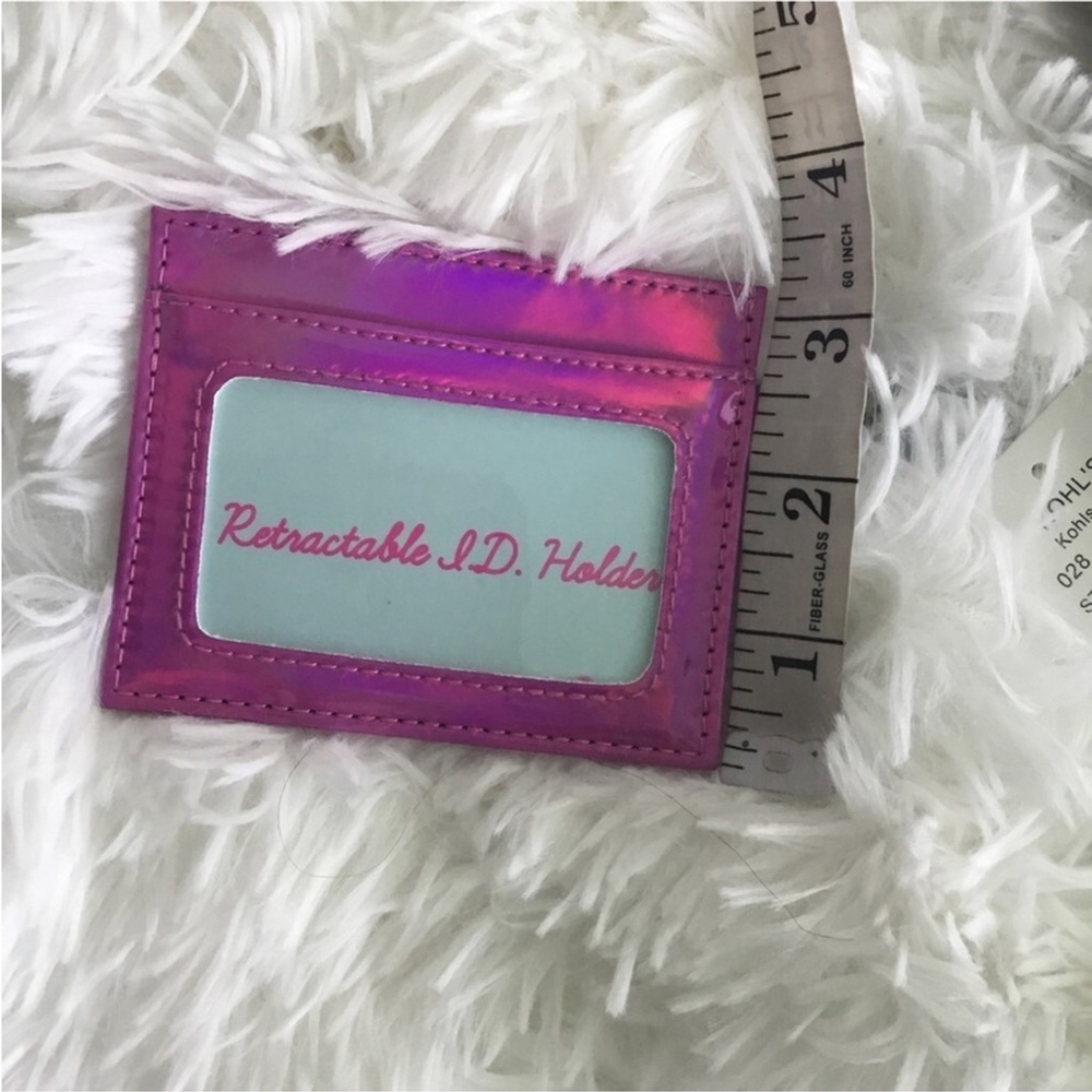 Kohl's Woman' or student retractable ID case attached retractable clip - Picture 5 of 11